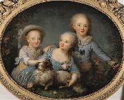 unknow artist The children of the comte d'Artois Sweden oil painting artist